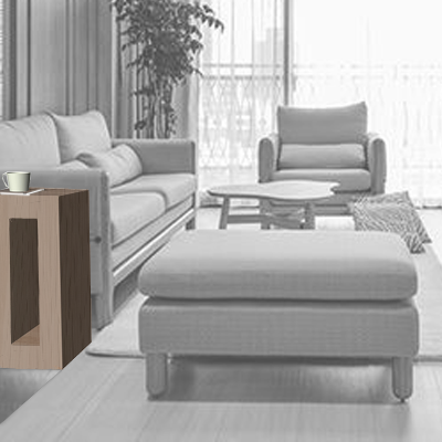 rendering of table in a living room