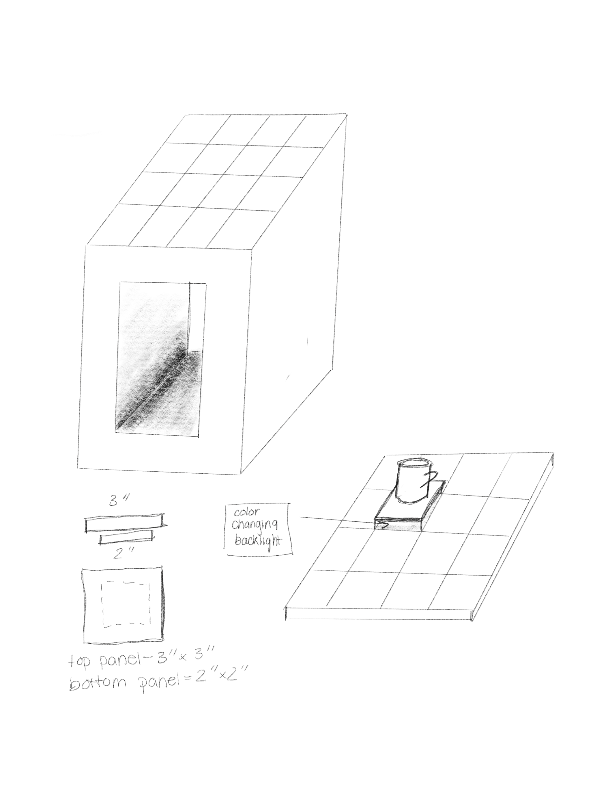 initial sketch of general table idea